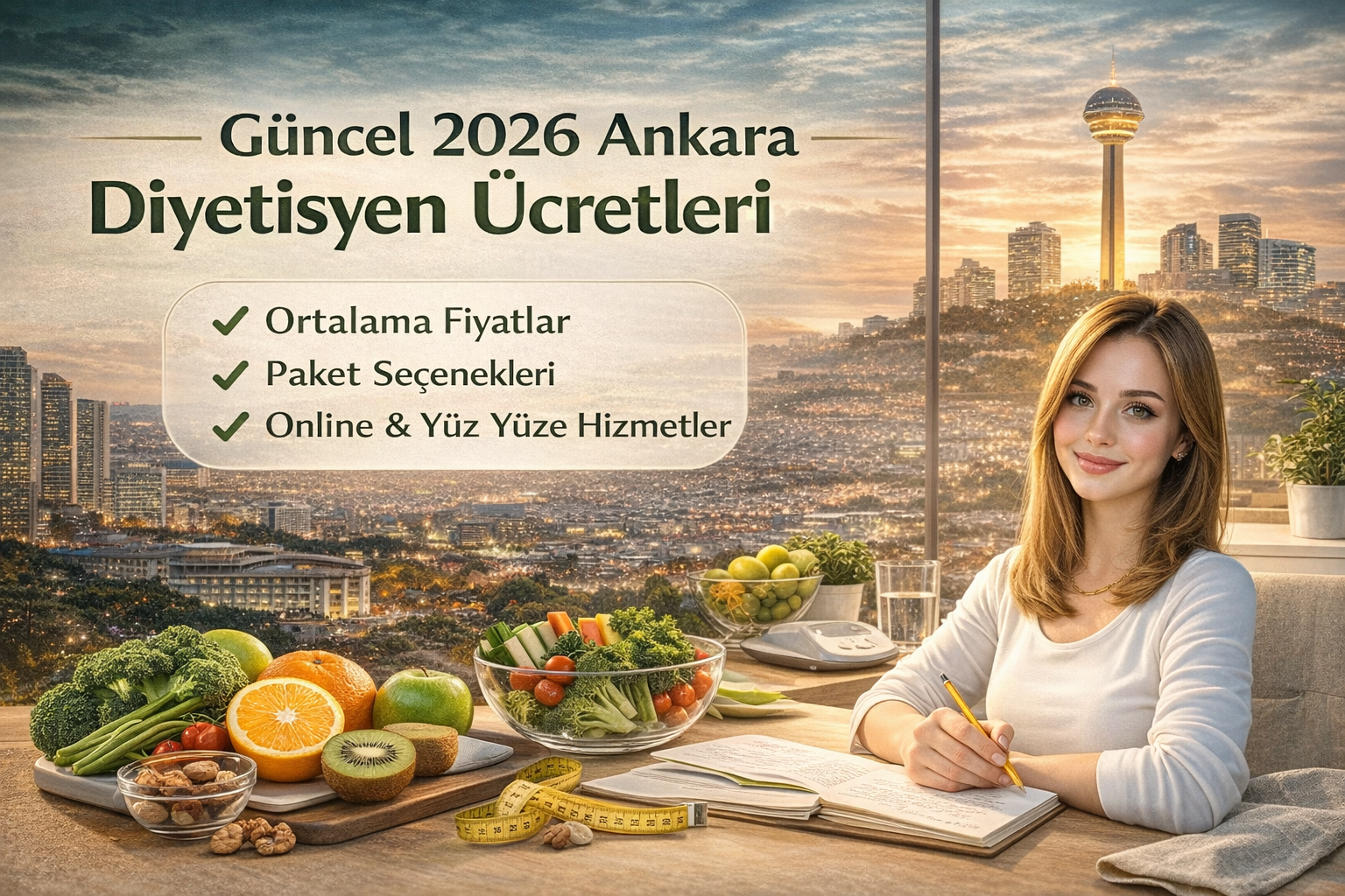 2026 Ankara Diyetisyen Fiyatları 2026