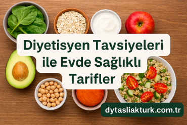 Diyetisyen Tavsiyeleri ile Evde Sağlıklı Tarifler - Aslı Aktürk